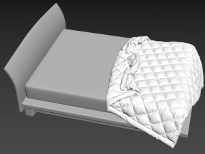quilt bedroom set 4 3D Model
