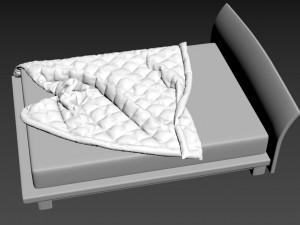 quilt bedroom set 4 3D Model