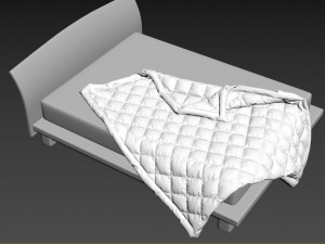 quilt bedroom set 4 3D Model