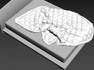 quilt bedroom set 4 3D Model