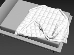 quilt bedroom set 4 3D Model