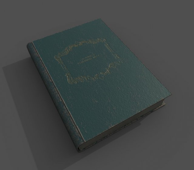 classic book 1 3D मॉडल .c4d .max .obj .3ds .fbx .stl .blend 