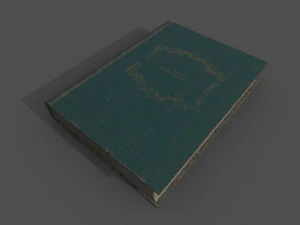 classic book 1 3D Model