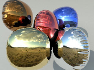 party balloons 1 Modelo 3D