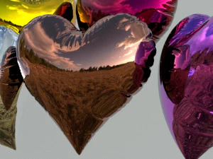 party heart balloons 2 3D Model