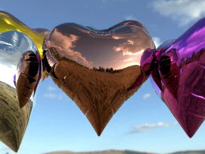 party heart balloons 2 3D Model