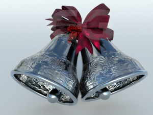 christmas bells 1 Modelo 3D