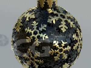 christmas ball 3D Модель
