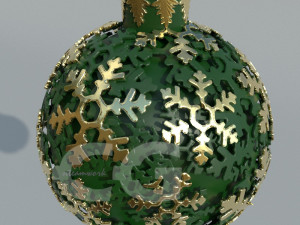 christmas ball 3D Модель