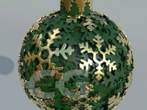 christmas ball 3D Model