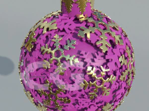 christmas ball 3D Model