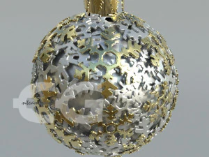 christmas ball 3D Model