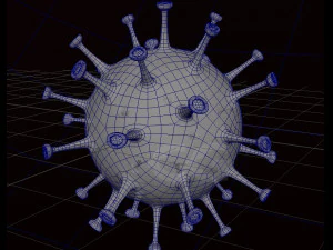 covid19 3D Model
