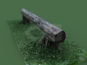 bench garden outdoor furniture 1 Modello 3D