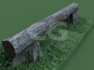 bench garden outdoor furniture 1 Modello 3D