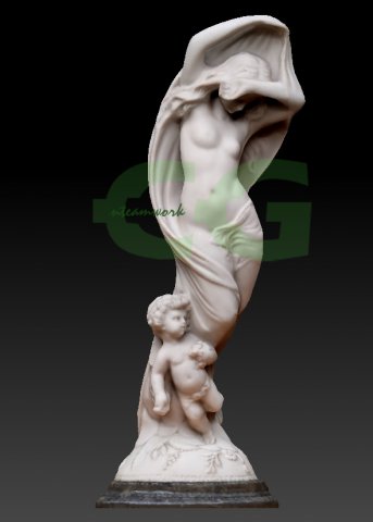 classic sculpture 1 3D 模型 .c4d .max .obj .3ds .fbx .stl .blend 