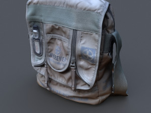 bag military style Modelo 3D