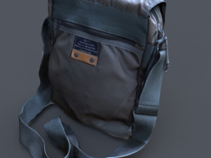bag military style Modelo 3D