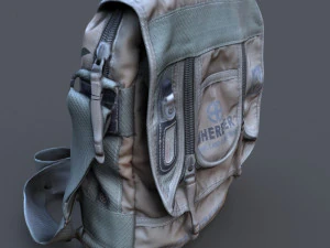 bag military style 3D Model
