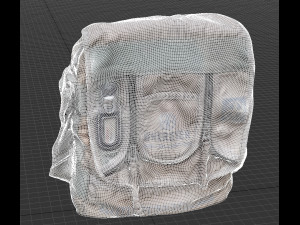 bag military style Modelo 3D