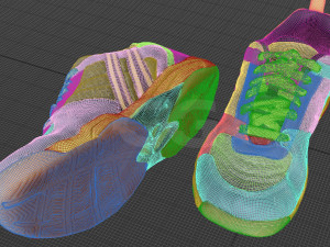 sport shoe footwear 1 Modelo 3D