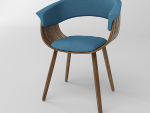 lumisouce vintage mod mid-century modern chair 3Dモデル