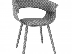 lumisouce vintage mod mid-century modern chair 3Dモデル