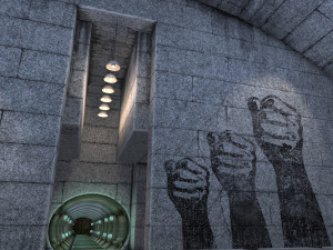 science and technology prison 3D Model
