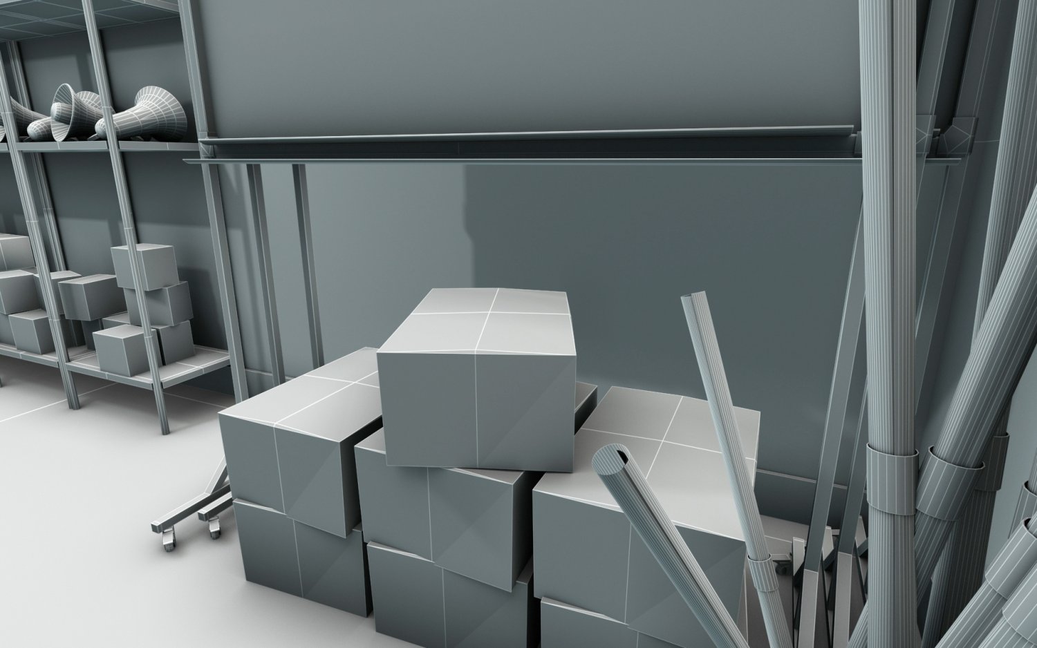 School Storage Room 3D Модель In Магазин 3DExport