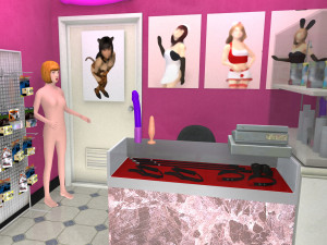 adult toys store 3D Model
