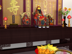 chinese altar 3D Model