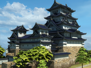 japanese castle 3D Models