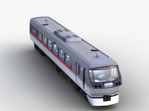 jr train 0001 3D Model