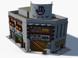 japanese building 0010 3D Model