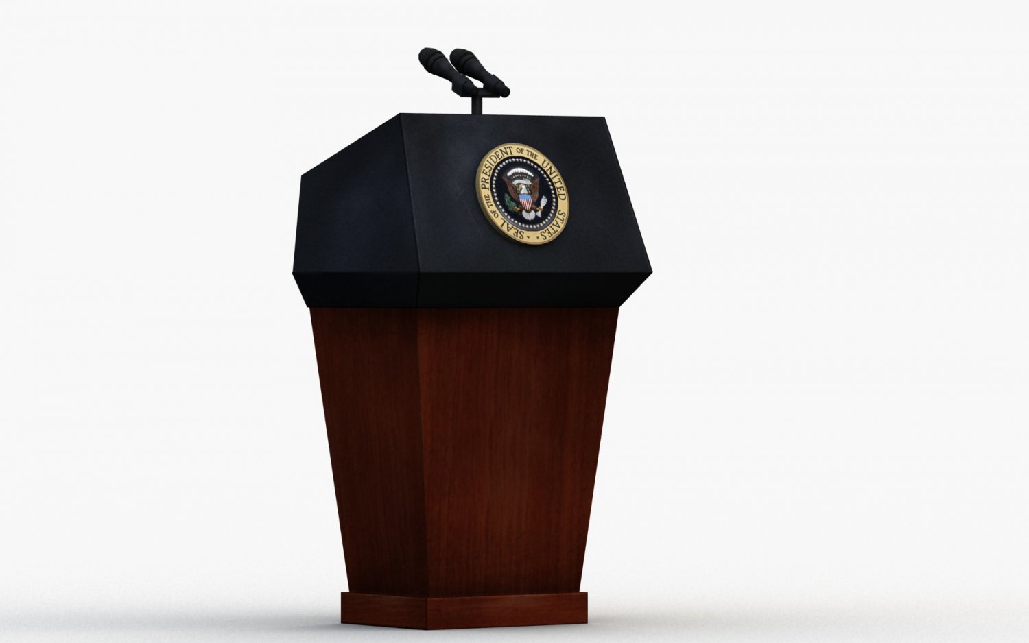 US White House Podium 3D Model in Other 3DExport