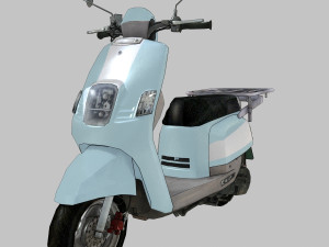 japanese motorcycle 0002 3D Model