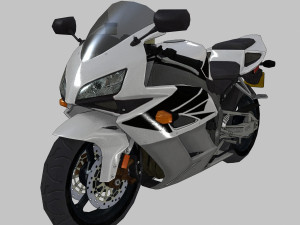 japanese motorcycle 0005 3D Model