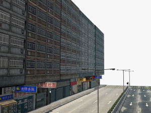 Hong Kong Building 3D Model