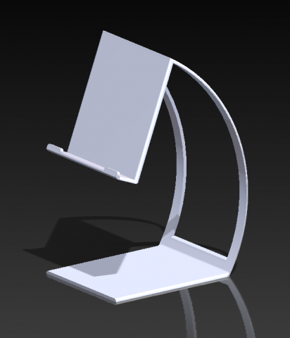 smartphone stand 3D Model .c4d .max .obj .3ds .fbx .stl .blend 