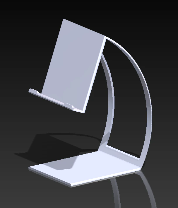 smartphone stand 3D Model .c4d .max .obj .3ds .fbx .stl .blend 