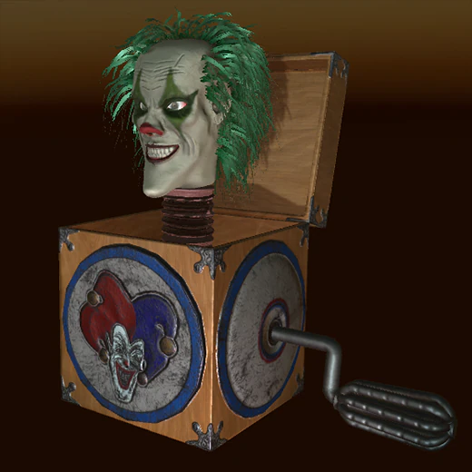 jack in the box 3D Model .c4d .max .obj .3ds .fbx .stl .blend 
