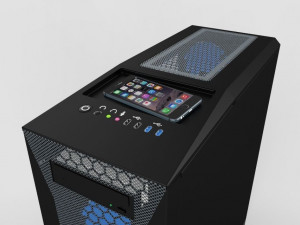 Cluster PC Case Modèle 3D