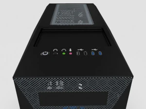 Cluster PC Case 3D Model