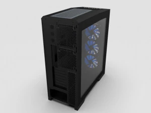 Cluster PC Case 3D Model
