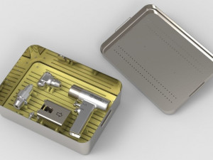 Rescuer Powersaw 2 - Surgical Powersaw Set 3D Модель
