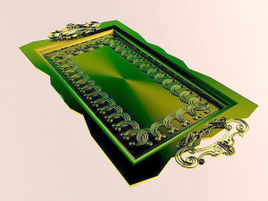 Service Tray 3D मॉडल