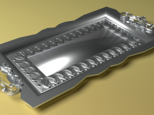 Service Tray 3D मॉडल