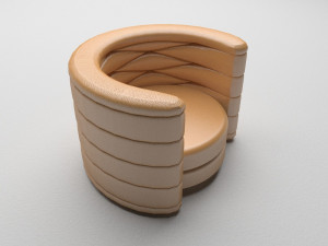 Round Armchair 3D Модель