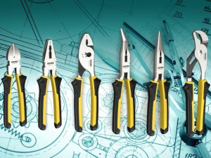 Pliers Set - 6 Pieces Model 3D