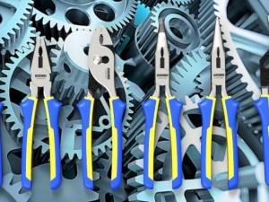Pliers Set - 6 Pieces Model 3D